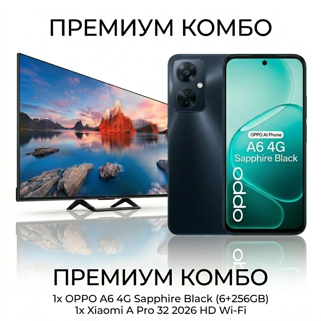 Комплект Xiaomi A Pro 32 2026 HD Wi-Fi и