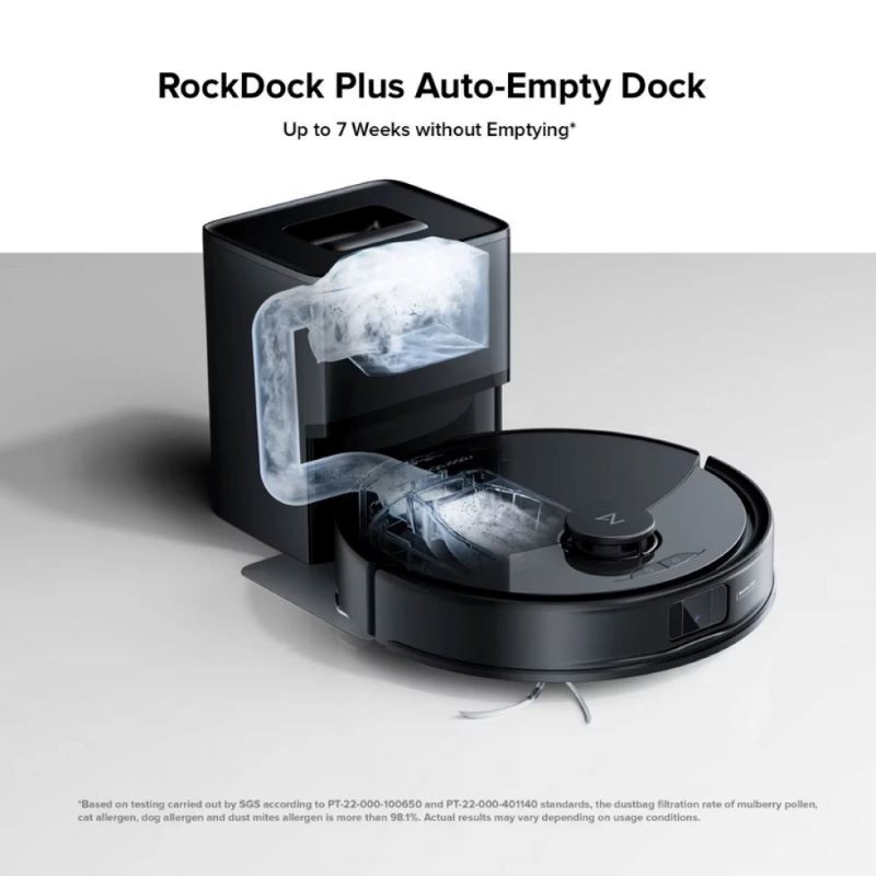 Roborock Q10 PF + Прахосмукачка робот,черен
