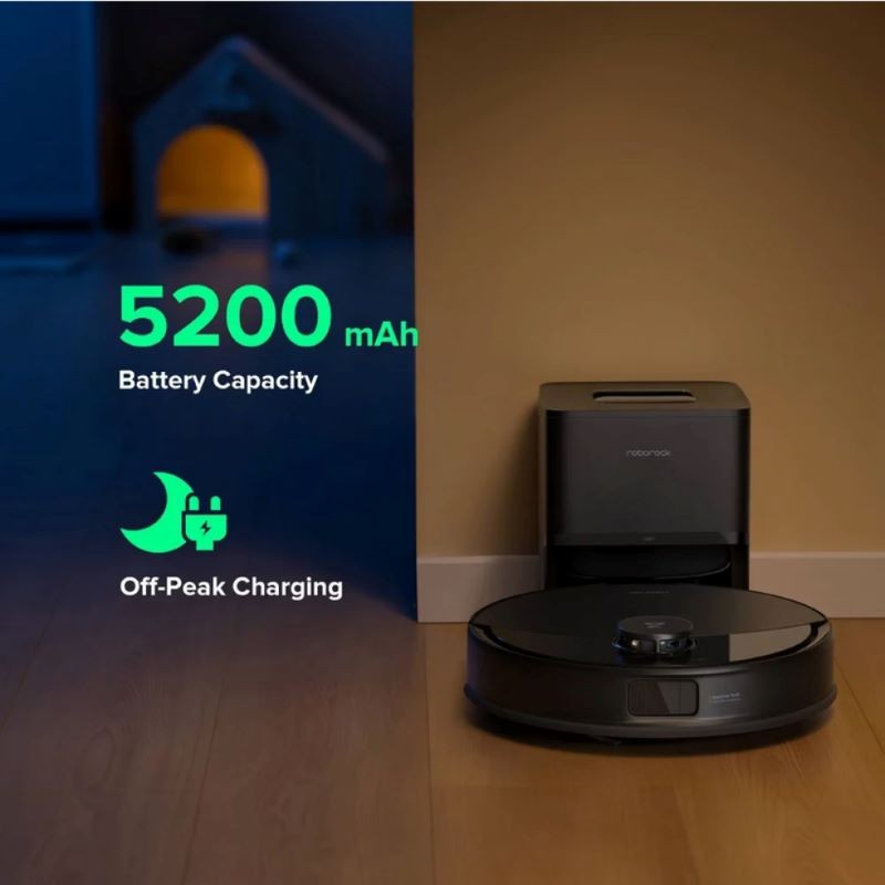 Roborock Q10 PF + Прахосмукачка робот,черен