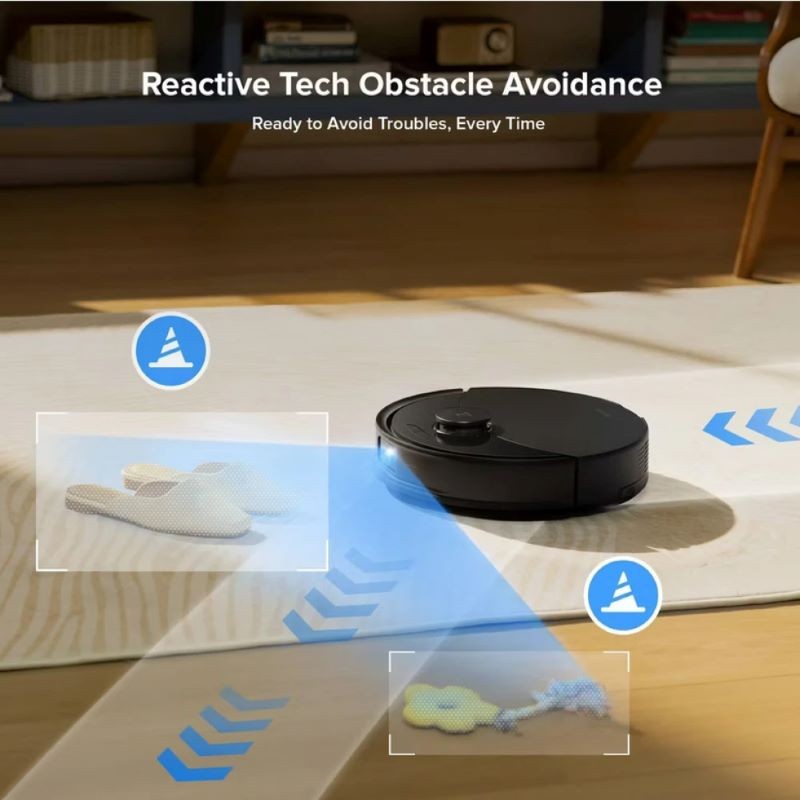 Roborock Q10 PF + Прахосмукачка робот,черен