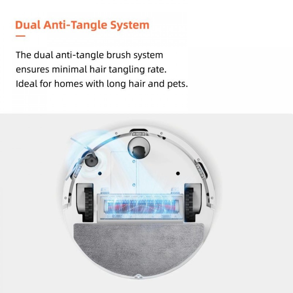 Roborock Q10 PF + Прахосмукачка робот,бял