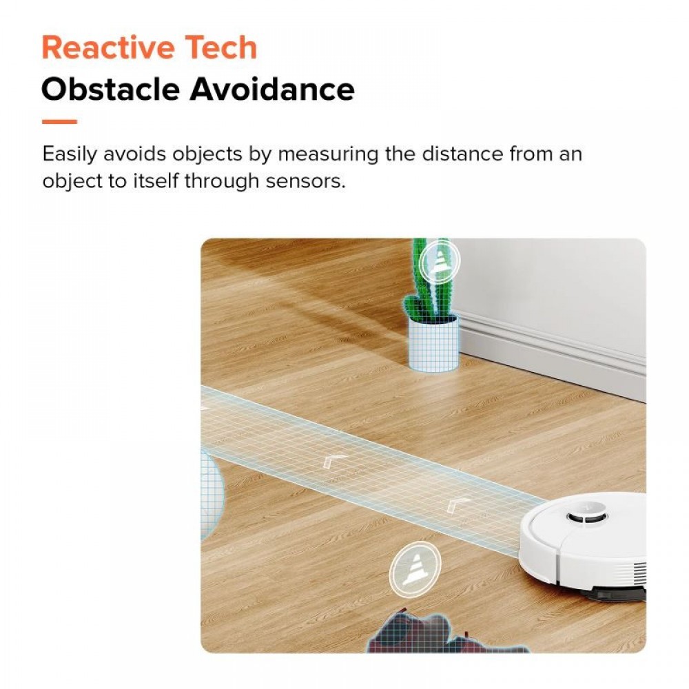 Roborock Q10 PF + Прахосмукачка робот,бял