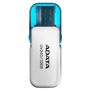 Adata 32GB UV240 USB 2.0-Flash Drive White