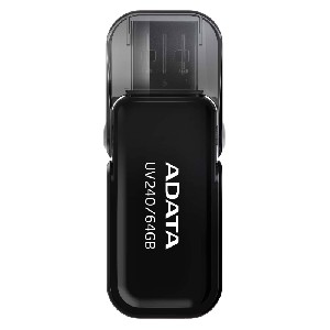 Adata 64GB UV240 USB 2.0-Flash Drive Black