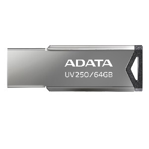 Adata 64GB UV250 USB 2.0-Flash Drive Silver