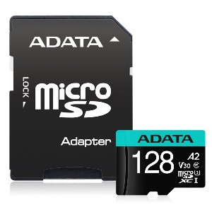 Adata 128GB MicroSDXC UHS-I U3 V30S A2 (1 adapter)