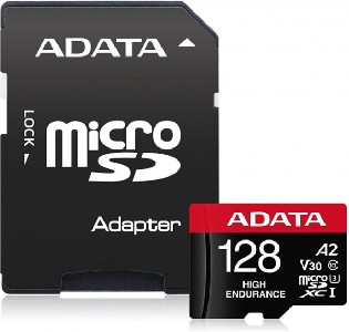 Adata 128GB MicroSDXC UHS-I U3 V30S(R100MB/s) HIGH (1 adapter)