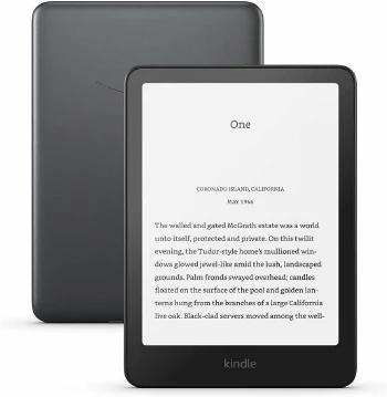 eBook четец Kindle Paperwhite Signature Edition - 7", 32GB - Metalic Black