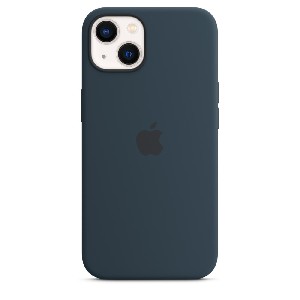 Apple iPhone 13 Silicone Case with MagSafe– Abyss Blue