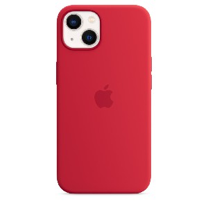 Apple iPhone 13 Silicone Case with MagSafe– (PRODUCT)RED