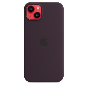 Apple iPhone 14 Plus Silicone Case with MagSafe - Elderberry