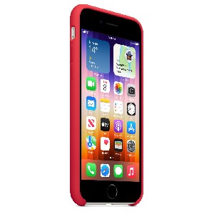 Apple iPhone SE3 Silicone Case - (PRODUCT)RED