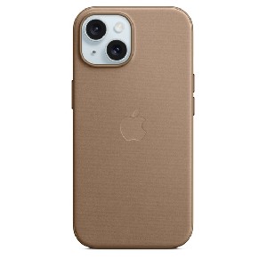 Apple iPhone 15 FineWoven Case with MagSafe - Taupe
