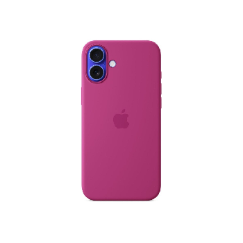 Apple iPhone 16 Plus Silicone Case with MagSafe - Fuchsia (Seasonal)