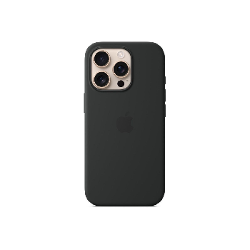 Apple iPhone 16 Pro Silicone Case with MagSafe - Black