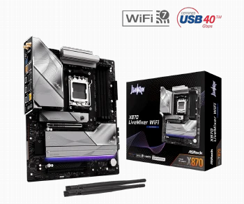 Дънна платка Asrock X870 LIVEMIXER WIFI