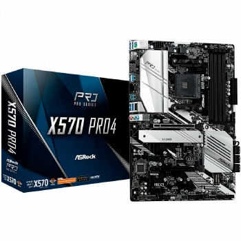 ASROCK Main Board Desktop X570 PRO4 (SAM4
