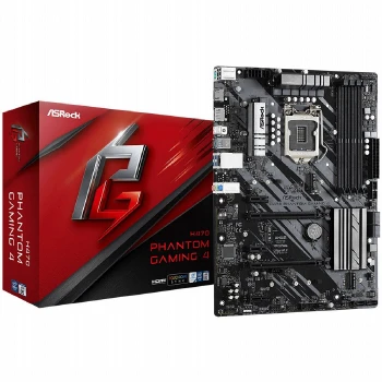 ASROCK Main Board Desktop H470 PHANTOM GAMING 4 (S1200