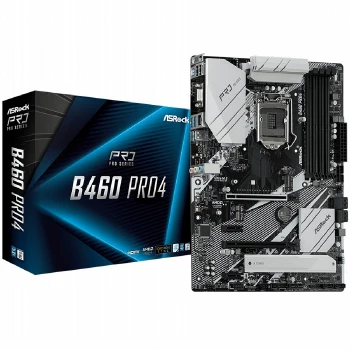 ASROCK Main Board Desktop B460 PRO4 (S1200