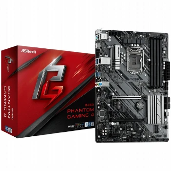 ASROCK Main Board Desktop B460 PHANTOM GAMING 4 (S1200