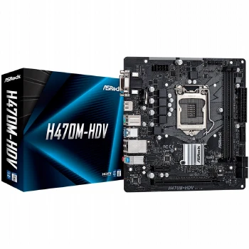 ASROCK Main Board Desktop H470M-HDV (S1200
