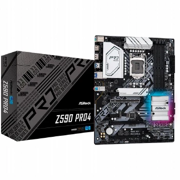 ASROCK Main Board Desktop Z590 chipset (S1200