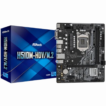 ASROCK Main Board Desktop H510M-HDV/M.2 (H510