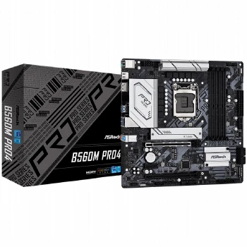 ASROCK Main Board Desktop B560M PRO4 (S1200