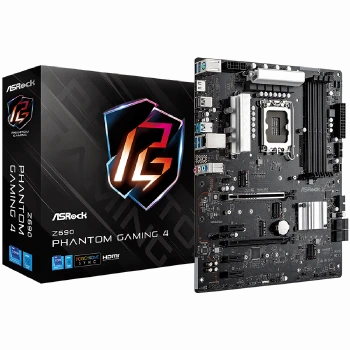 ASROCK Main Board Desktop Z690 Phantom Gaming 4 (S1700