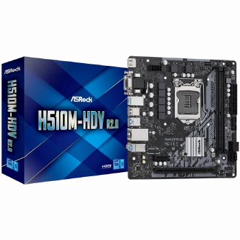 ASROCK Main Board Desktop H510M-HDV (H510