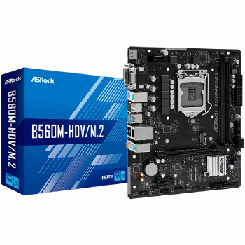 ASROCK Main Board Desktop B560M-HDV/M.2 (S1200