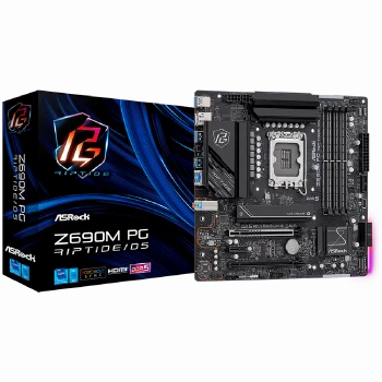 ASROCK Main Board Desktop Z690M PG Riptige/D5 (S1700