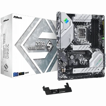 ASROCK Main Board Desktop Z690 Steel Legend (S1700