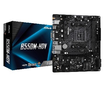 Дънна платка Asrock B550M-HDV /AM4