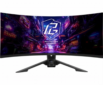 Геймърски Монитор ASRock PG34QRT2B - 34" WQHD (3440x1440) 1500R