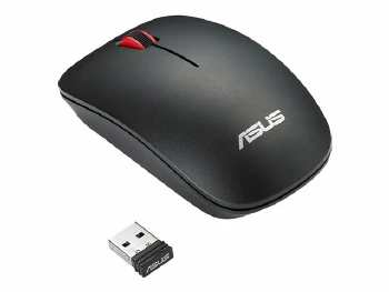 ASUS 90XB0450-BMU000 Mouse Wireless WT300 USB Matte Black-Red