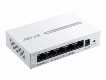 ASUS EBP15 5-Port GbE smart managed PoE+ switch