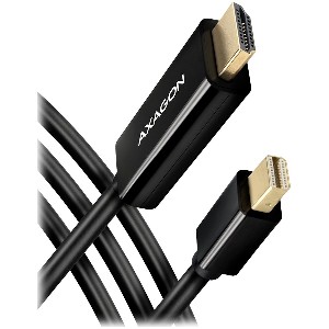 AXAGON RVDM-HI14C2 Mini DP> HDMI 1.4 cable 1.8m 4K/30Hz