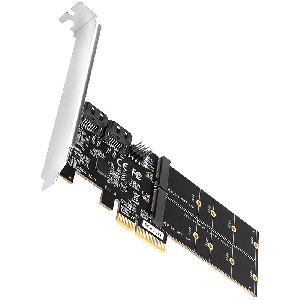 Axagon Four-channel SATA III PCI-Express controller with two internal SATA ports and two