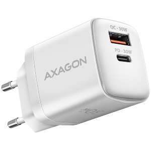 Axagon Sil wallcharger 2x port (USB-A + USB-C)