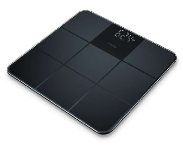 Везна Beurer GS 235 Black Glass bathroom scale non-slip surface
