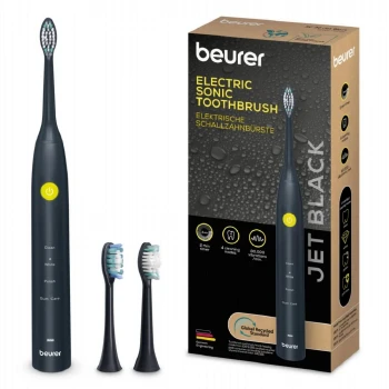 Beurer SC 30 Jet Black, Electric Sonic Toothbrush, up to 80, 000 mov/min,