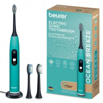 Beurer SC 50 ocean breeze Electric Sonic Toothbrush, up to 80, 000 mov/min,