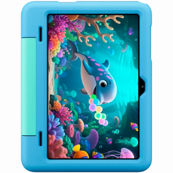 Blackview Tab 20 Kids WiFi 10.1-inch 800x1280 HD 60Hz Unisoc Tiger T310 2Hz 4GB + 64GB 6600mAh  Cam 5MP/8MP WiFi5 Android 15 Bubble Blue