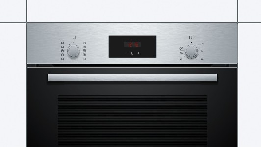 Bosch HBF154BS0, Built-in oven 3D HotAir, EcoClean Direct, 66l