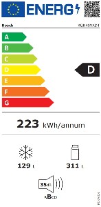 Bosch KGN49VXDT, SER4, FS fridge-freezer