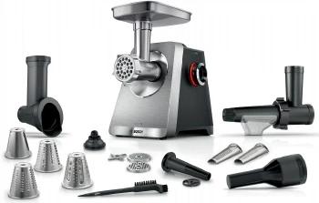 Bosch MFWS860M, SER8, Meat mincer, Blocking power: 2500W, 4, 5 kg/min, 10-year