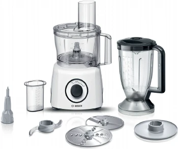 Bosch MCM3230W, Compact food processor MultiTalent 3; White; 800 W, Switch