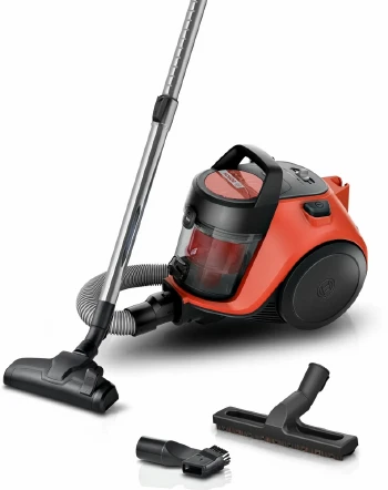 Bosch BGC05RD2H, SER2, Bagless vacuum cleaner Cleann’n, red/black, 700W,