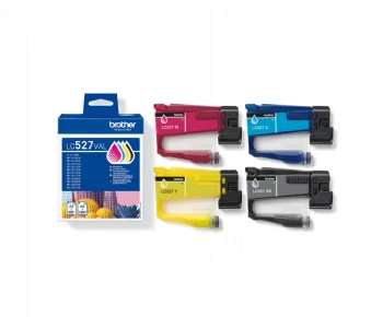 Brother LC527VAL Coloured Multipack Ink Cartridge for MFCJ5010DW/MFCJ5110DW